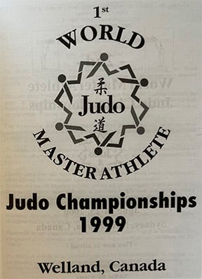 Affiche des WORLD MASTER ATHLETE JUDO